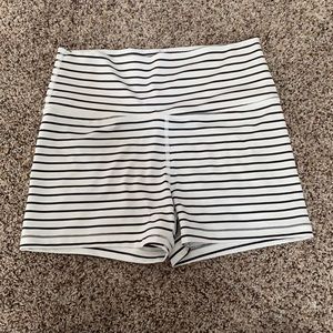 Black and White High Wasted Spandex